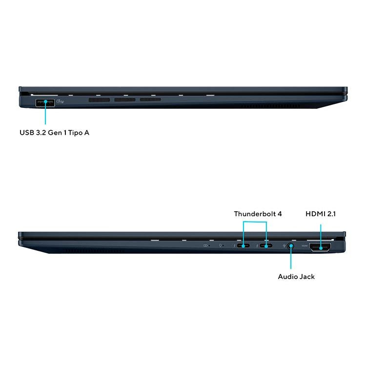 ASUS Zenbook 14 OLED UX3405CA-PZ440W Core Ultra 9 | 16GB RAM | 1TB SSD [90NB14W3-M00LD0-MOD] - Excelente Estado