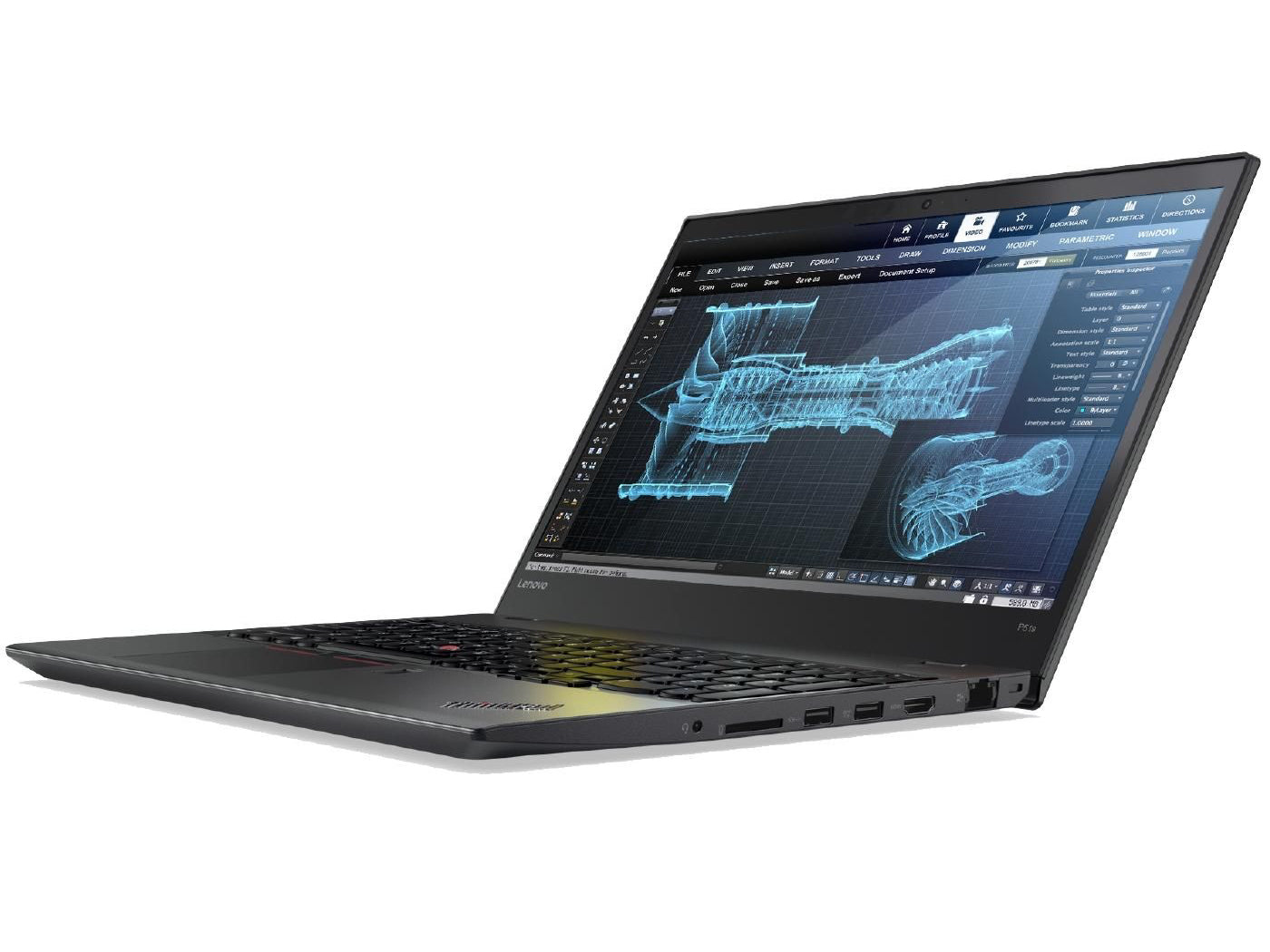 Lenovo ThinkPad P51 Core I7-7ma / Quadro M1200 / 16 GB RAM / 256 GB SSD + 1 TB HDD [20HJS07U00] (USADO)
