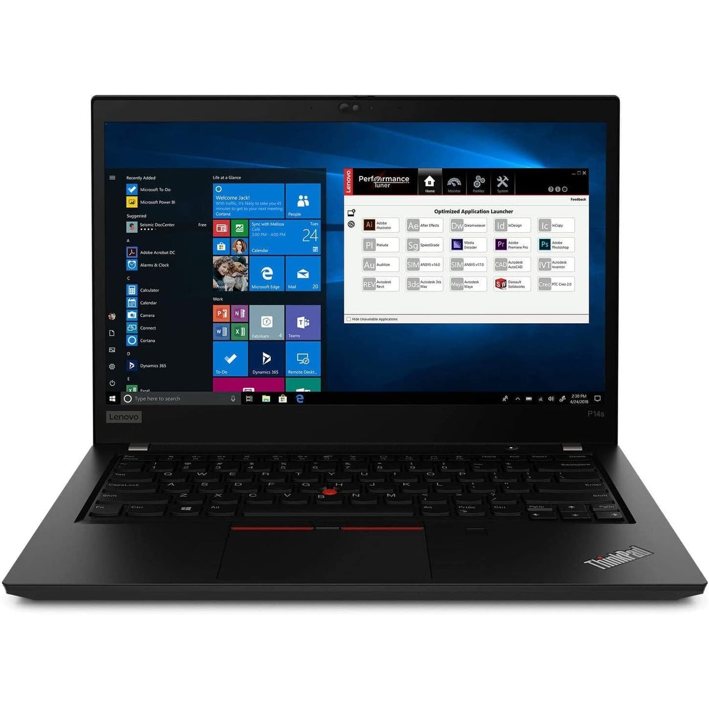Lenovo ThinkPad P14s Gen 2  Core I7-11va | Quadro T500 | 16GB RAM | 512GB SSD [20VYS41E00] - Excelente Estado