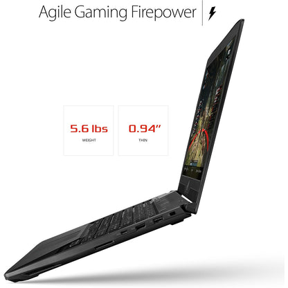 ASUS ROG Strix GL503VD-GZ286T Core I5-7ma | GTX 1050 (4GB) | 16GB RAM | 128GB SSD + 1TB HDD [90NB0GQ2-M04800] - Buen Estado