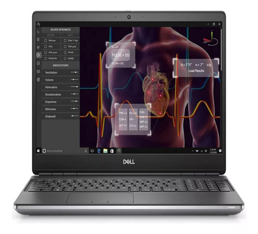 Notebook Dell Precision 7550 Táctil I7-10 Quadro T2000 32 GB RAM [LAT7550I7FHD]