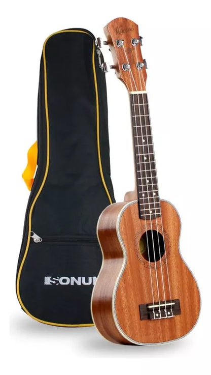 Ukelele Soprano 21 Café Kauai Sonnet + Funda