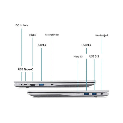 Acer Aspire Lite AL14-31P-3591-4 Core I3-N300 | 8GB RAM  | 256GB SSD - Semi Nuevo