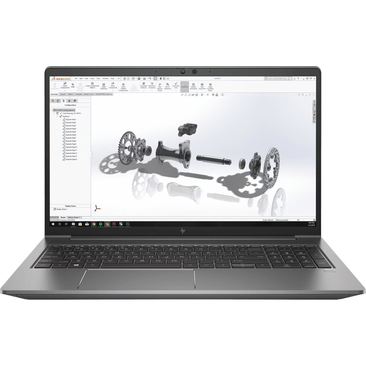 Notebook Workstation HP ZBook Power G7 Core I7-10ma | Quadro T1000 (4GB) | 16GB RAM | 512GB SSD [342N4LA] | Detalle - Buen Estado