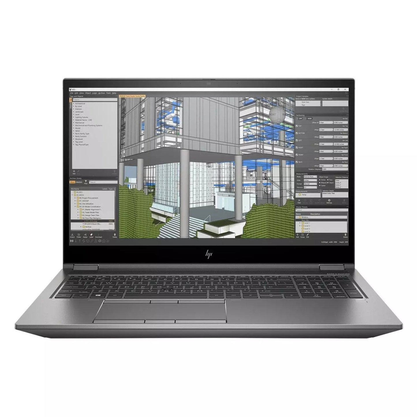 Notebook Workstation HP ZBook Fury 15 G7 Core I7-10ma | NVIDIA RTX 3000 (6GB) | 32GB RAM | 512GB SSD - Buen Estado