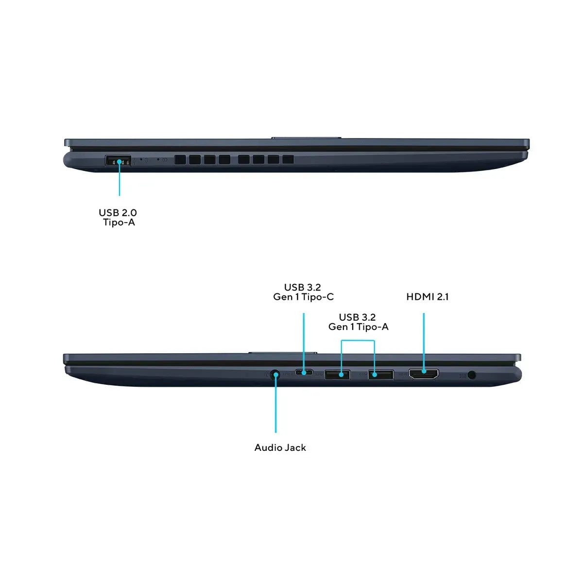 ASUS VivoBook 15 X1502VA-NJ799W Core I7-13va | 16GB RAM | 512GB SSD  [90NB10T1-M012Y0] - Excelente Estado