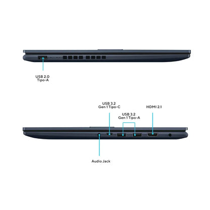 ASUS VivoBook 15 X1502VA-NJ799W Core I7-13va | 16GB RAM | 512GB SSD  [90NB10T1-M012Y0] - Excelente Estado