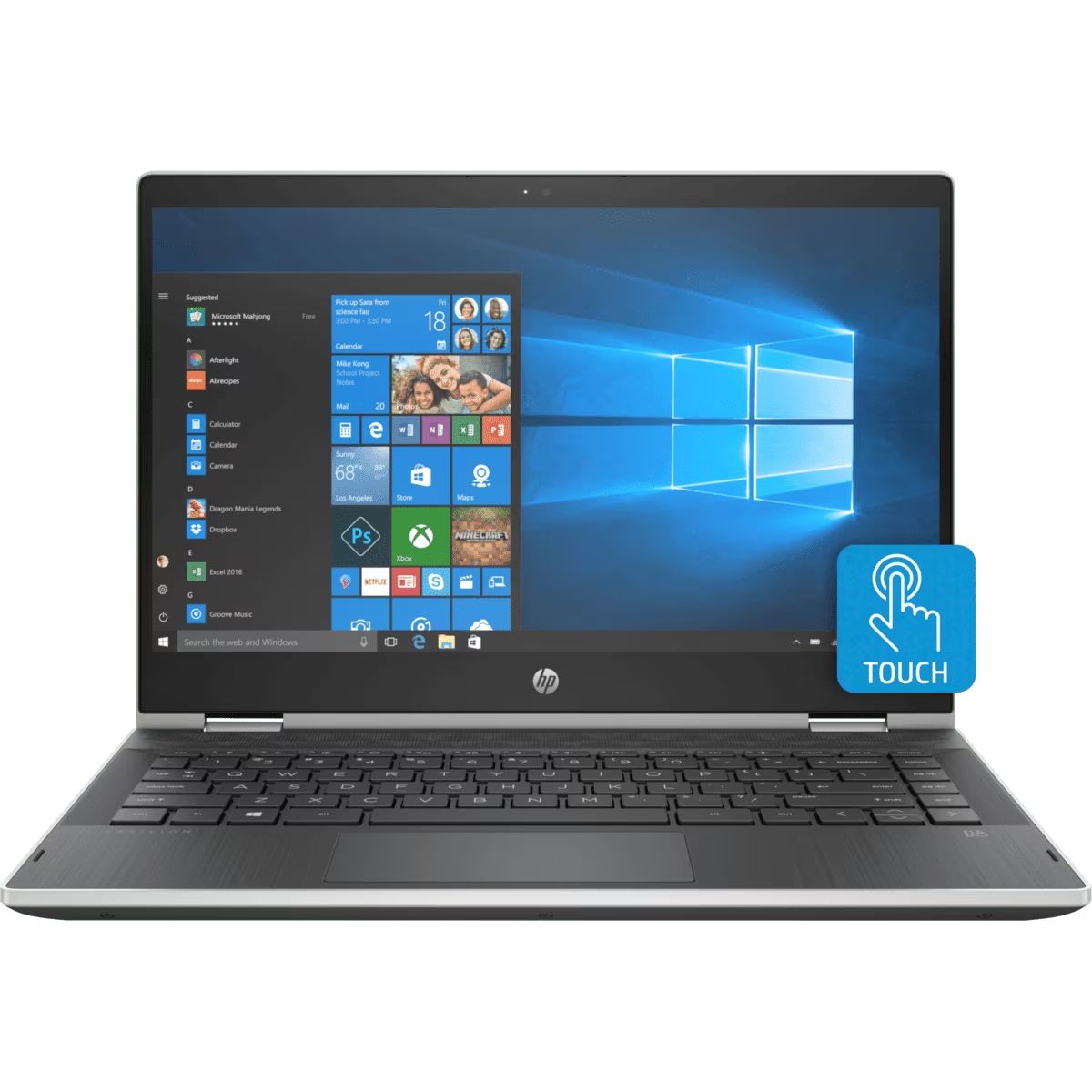 HP Pavilion x360 14-CD0003LA Core I3-8va | 8GB RAM | 240GB SSD | Táctil [3PX58LA] (BUEN ESTADO)