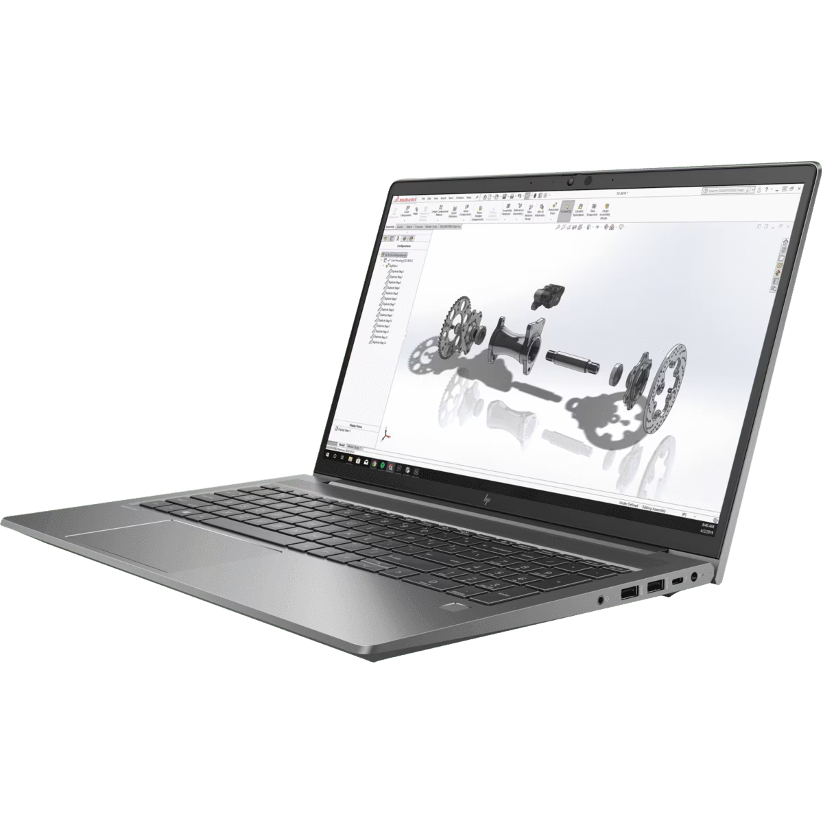 Notebook Workstation HP ZBook Power G7 Core I7-10ma | Quadro T1000 (4GB) | 16GB RAM | 512GB SSD [342N4LA] | Detalle - Buen Estado