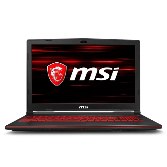 Notebook Gamer MSI GL63 8RD Core I7-8va | GTX 1050 Ti (4GB) | 16GB RAM | 128GB SSD + 1TB HDD - Buen Estado