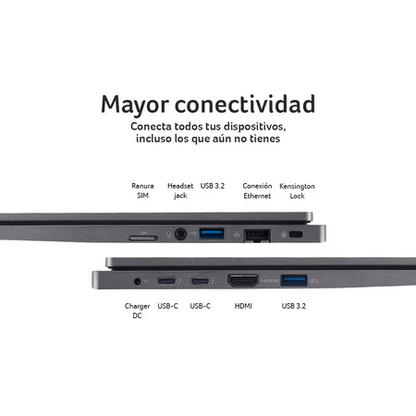 Acer Travelmate P2 TMP214-55-11CL Core I3-13va | 8GB RAM | 512GB SSD [NX.VVSEK.011.CL] - Semi Nuevo