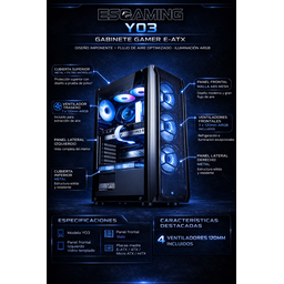 PC Gamer ARGH AM5/4 Ryzen 5 7600 | RX 9060 XT (8GB) | 32GB RAM | 1TB SSD [34267] - Nuevo