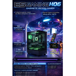 PC Gamer ARGH AM5/5 Ryzen 7 7800X3D | RTX 5060 (8GB) | 32GB RAM | 1TB SSD [34268] - Nuevo