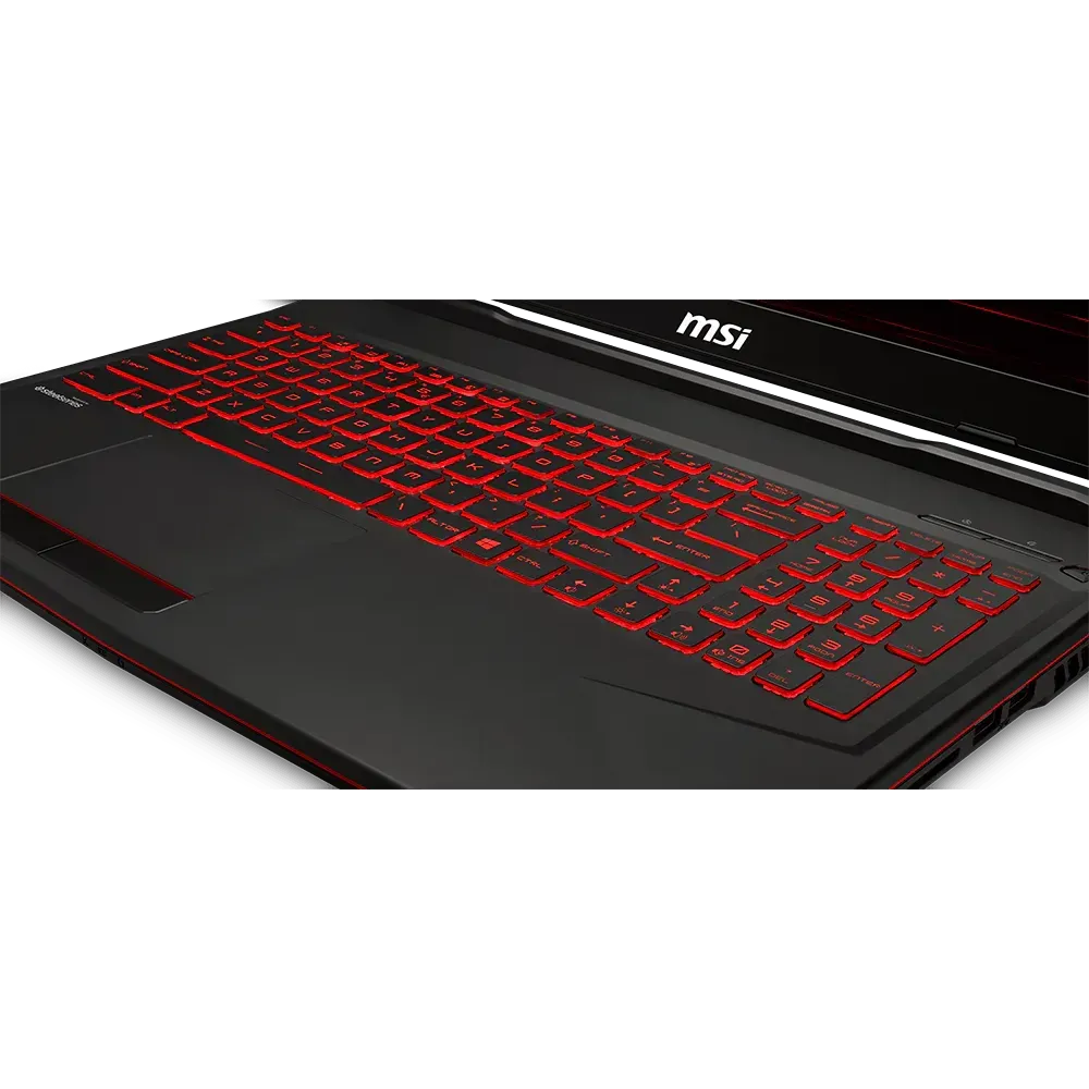 Notebook Gamer MSI GL63 8RD Core I7-8va | GTX 1050 Ti (4GB) | 16GB RAM | 128GB SSD + 1TB HDD - Buen Estado
