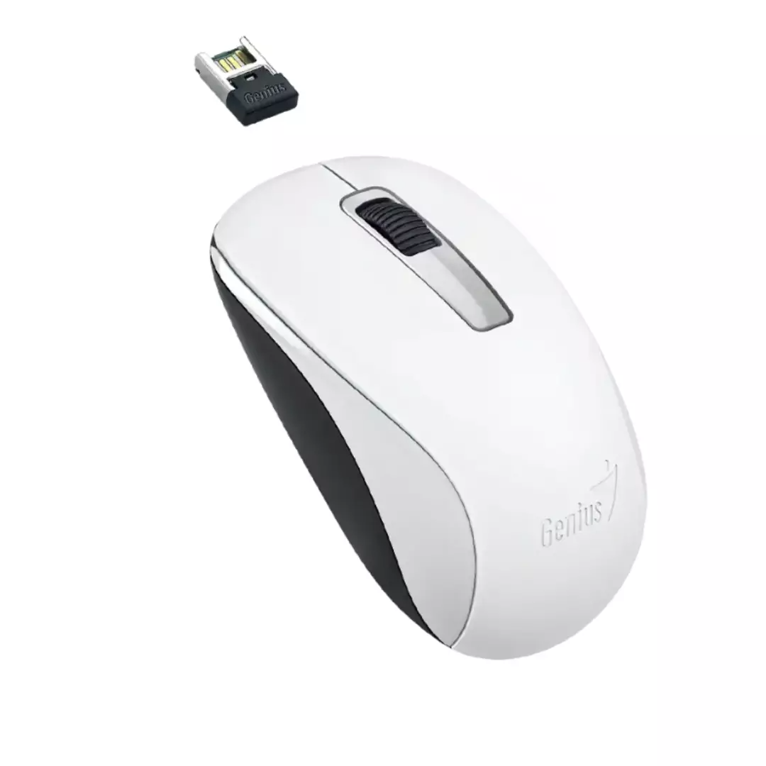 Mouse Inalámbrico Genius NX-7005 Blanco | 1200 DPI [31030019403] - Nuevo