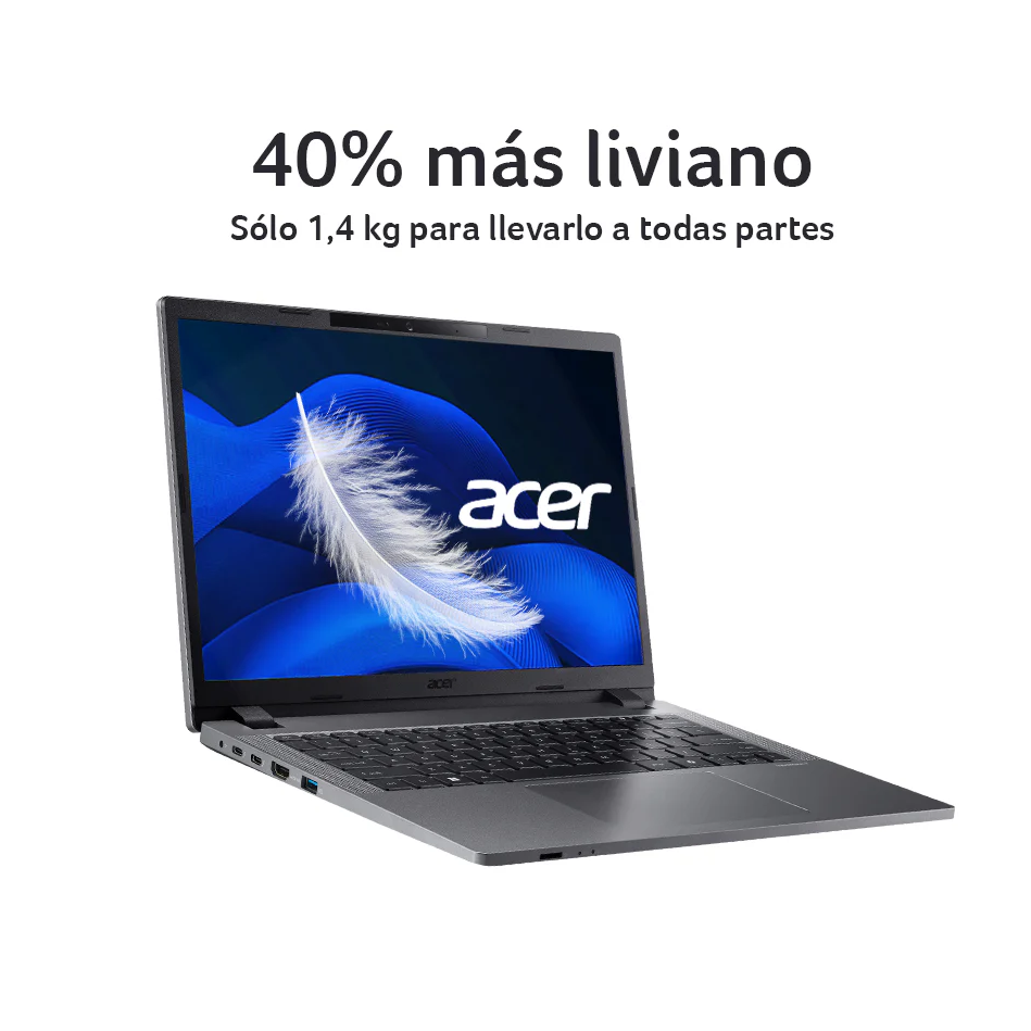 Acer Travelmate P2 TMP214-55-11CL Core I3-13va | 8GB RAM | 512GB SSD [NX.VVSEK.011.CL] - Semi Nuevo