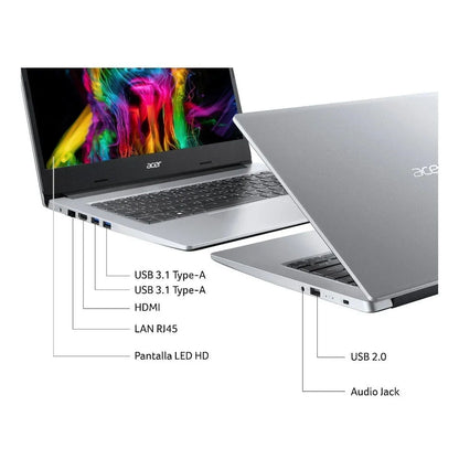 Acer Aspire A114-33-C2PZ-4 Intel Celeron | 8GB RAM | 128GB SSD [NX.A7VAL.005.4] - Buen Estado