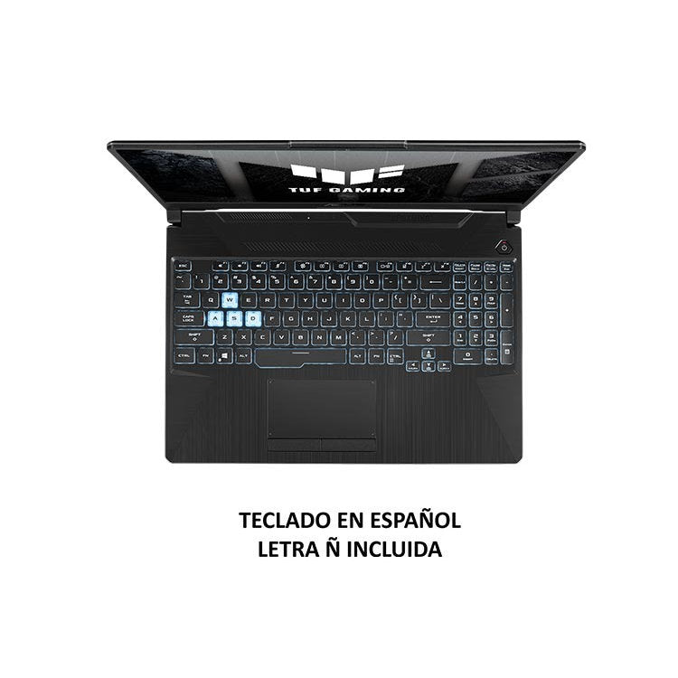 ASUS TUF Gaming F15 FX506HC-HN111W Core I5-11va | RTX 3050 | 16GB RAM | 512GB SSD [90NR0724-M00P50] - Buen Estado