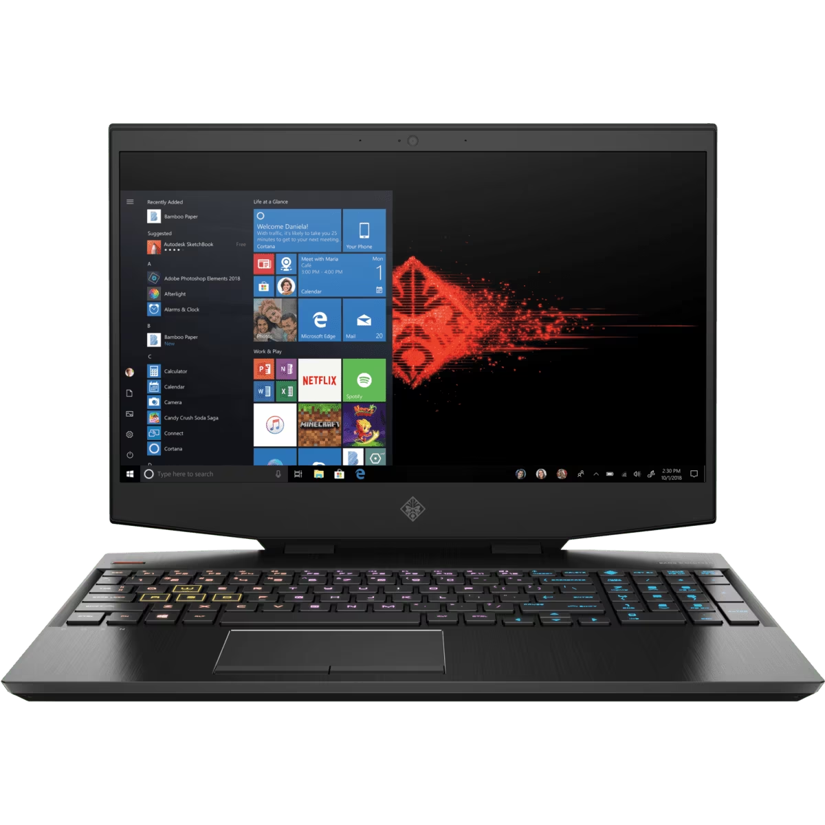 HP Omen 15-DH0005LA Core I7-9na | RTX 2070 Max-Q (8GB) | 16GB RAM | 512GB SSD [4PF88LA] Usado, Buen estado
