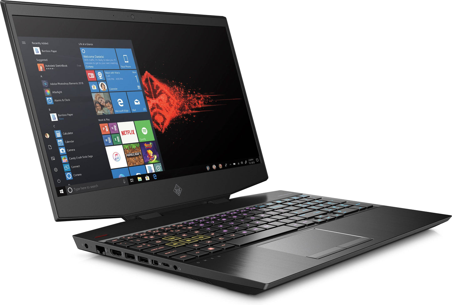 HP Omen 15-DH0006LA Core I7-9na | RTX 2080 Max-Q | 16GB RAM | 512GB SSD [4PF88LA] (REACONDICIONADO)